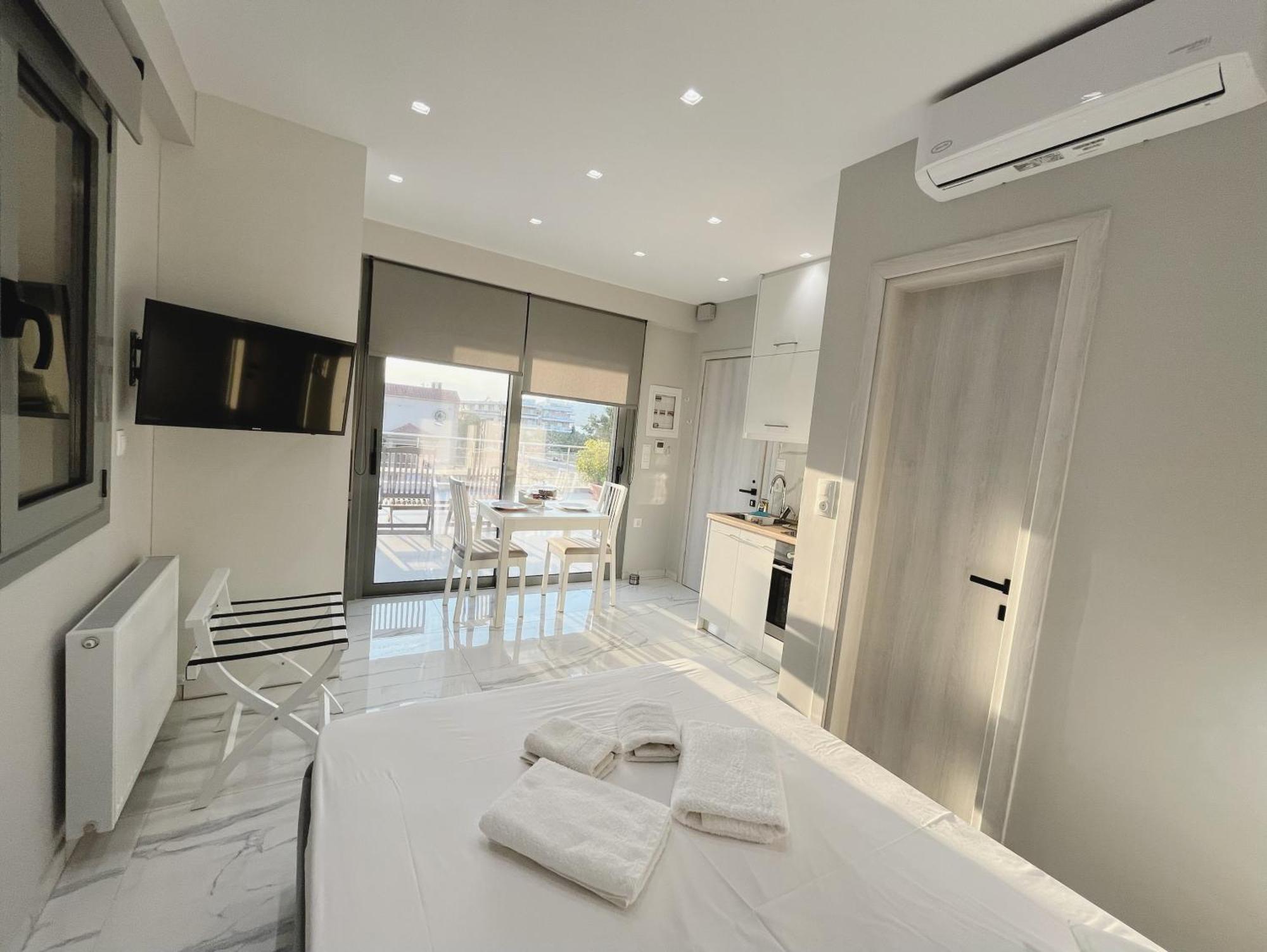 Blueline Apartment 2 Loutráki Exteriér fotografie